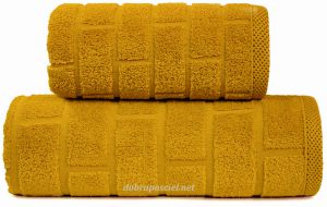 Ręcznik Brick 70/140 kolor kurkuma