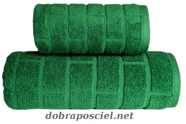Ręcznik Brick 70/140 Zielony