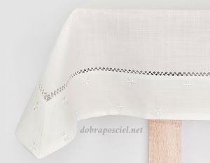 Obrus Margret 130/180 Biały