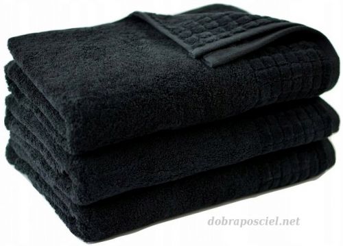 Ręcznik Quatro 50/90 Czarny