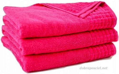 Ręcznik Quatro 50/90 Różowy Fuksja
